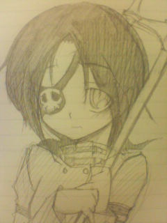 クローム、うろ覚えで描いたけど見てみると全然違った